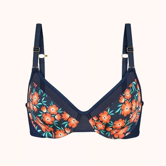 Lively Unlined Balconette Bra in Poppy Floral 34C - Picture 1 of 5